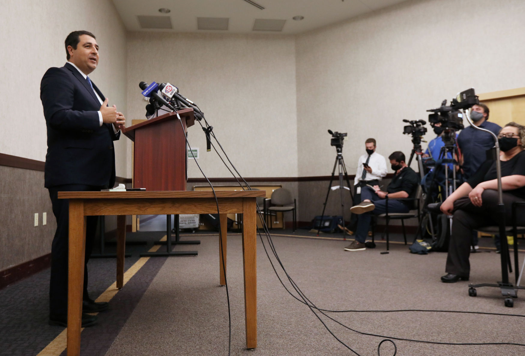 Josh Kaul press conference